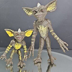 Vintage 1984 Gremlin Spike Poseable Figures 6.5" & 3.75" Warner Bros. JLN Toys